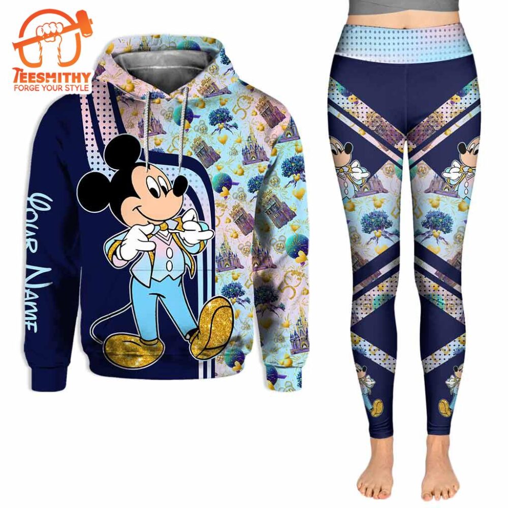 50 Years Of Magics – Personalized Mickey Mouse Hoodie and Leggings