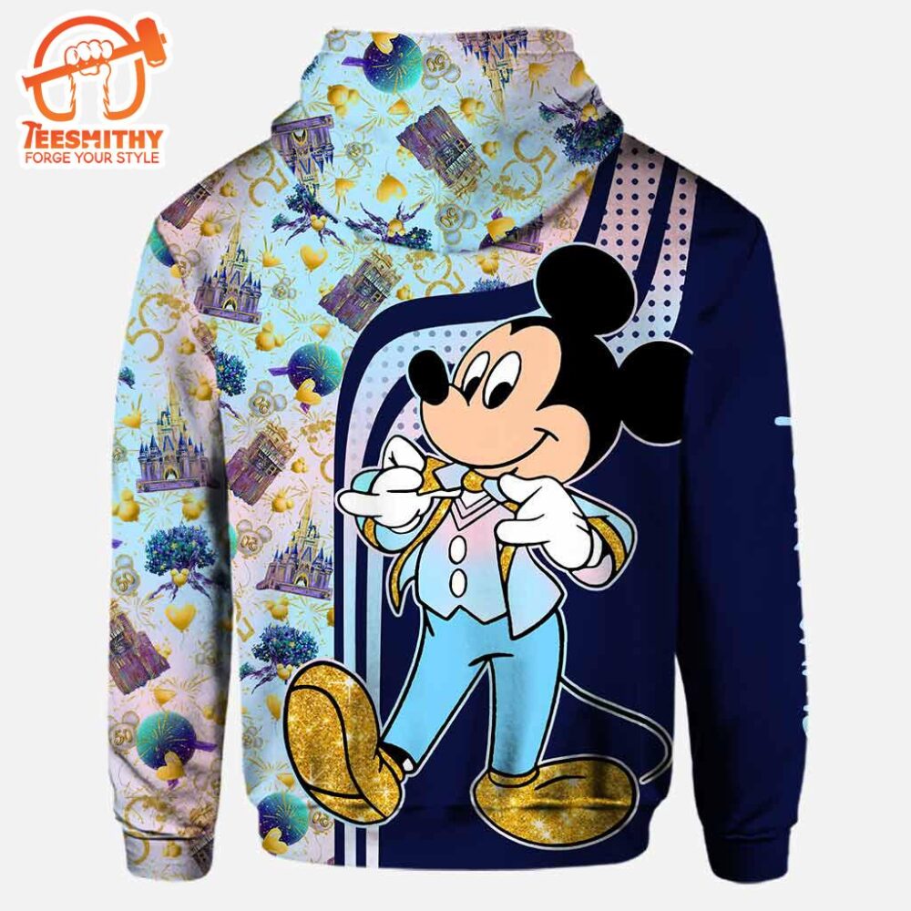 50 Years Of Magics – Personalized Mickey Mouse Hoodie and Leggings