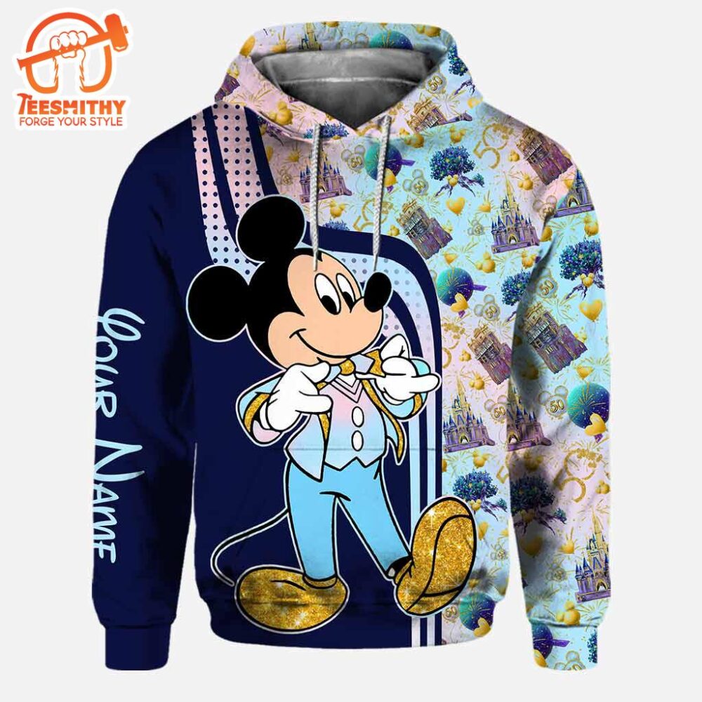 50 Years Of Magics – Personalized Mickey Mouse Hoodie and Leggings