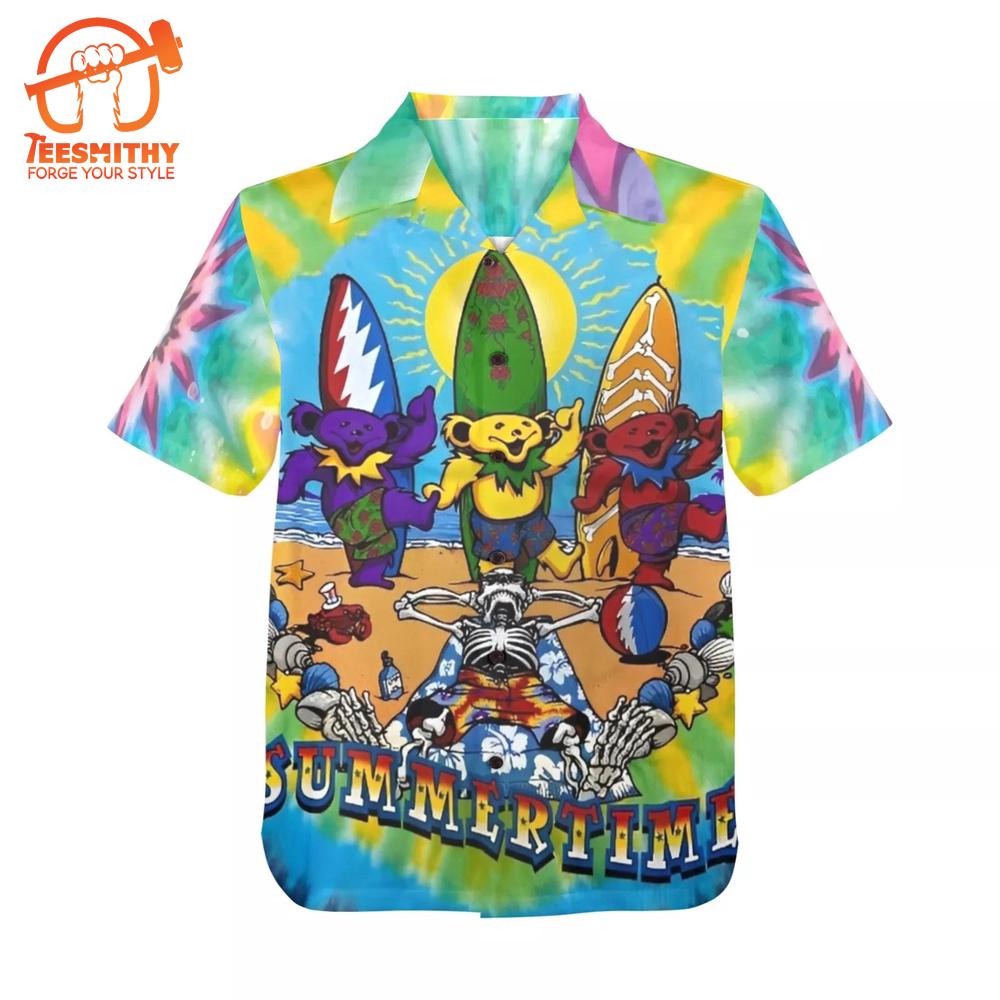 70’s Music Grateful Dead Summertime Hawaiian Shirt