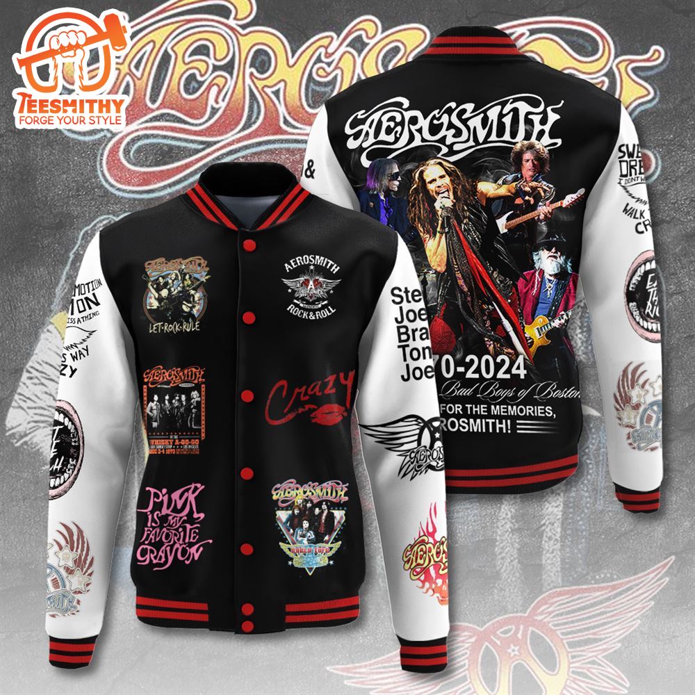 Aerosmith Varsity Jacket Christmas For Fans