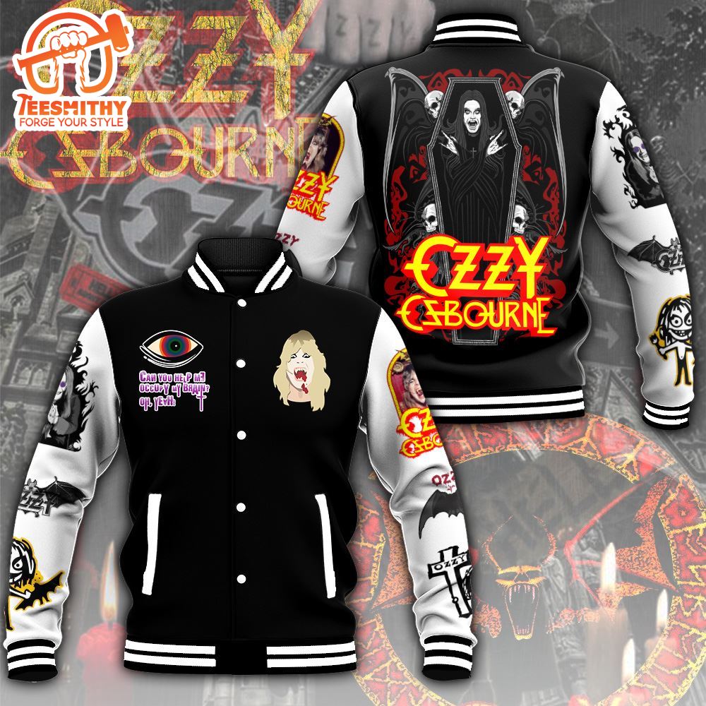 Black Sabbath Varsity Jacket 3D For Fans