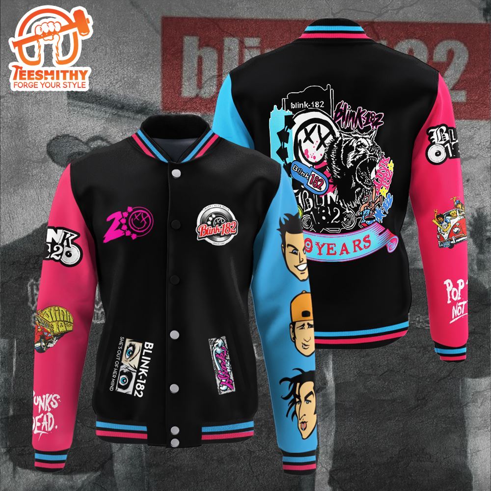 Blink-182 Varsity Jacket Christmas For Fans