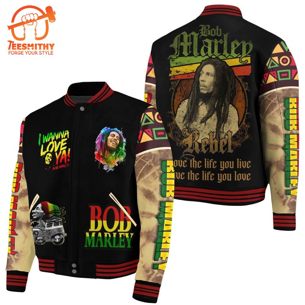 Bob Marley Varsity Jacket Christmas For Fans