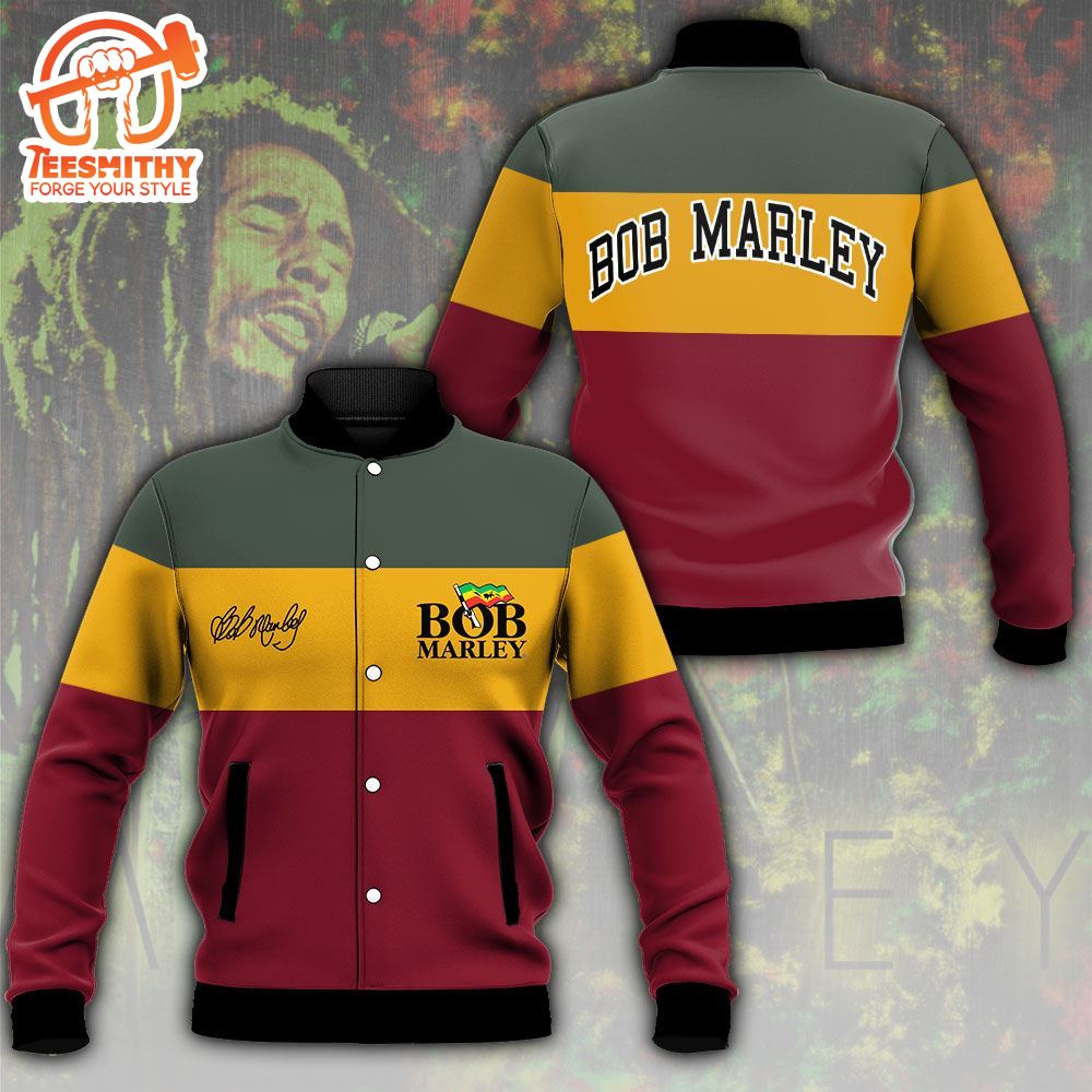 Bob Marley Varsity Jacket For Fans