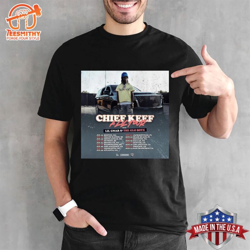 Chief Keef Announces Summer 2024 U.S. Tour Dates In Support of New Album Almighty So 2 T-shirt
