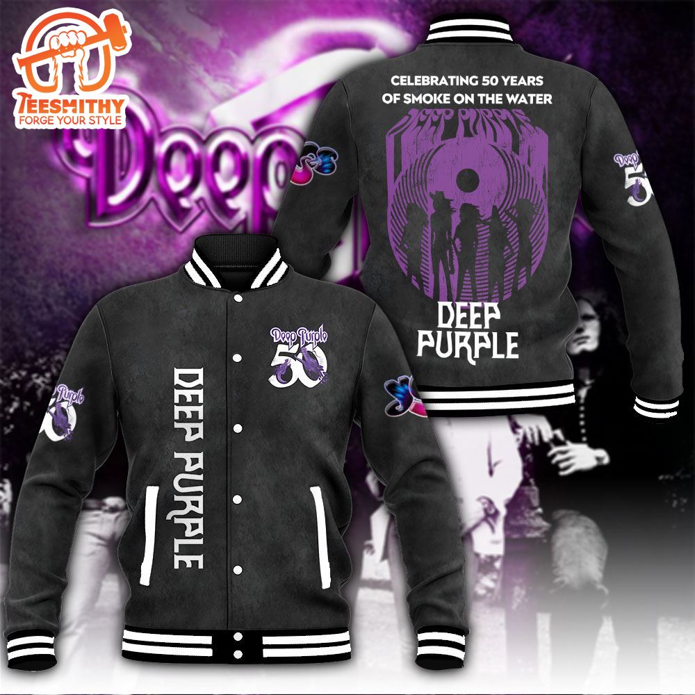 Deep Purple Varsity Jacket Christmas For Fans