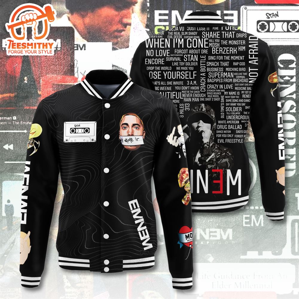 Eminem Tobe Varsity Jacket For Fans