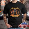 Fortnite x Metallica Rust Merch Collaboration M72 Met Store Unisex T shirt
