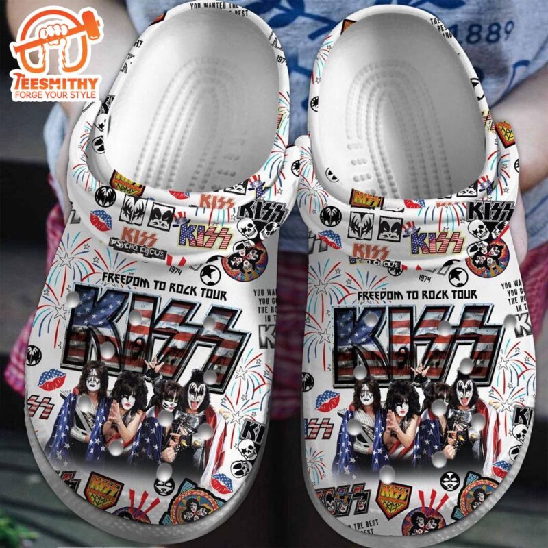KISS Band Music Crocs Crocband Clogs Shoes Comfortable For Men Women and Kids