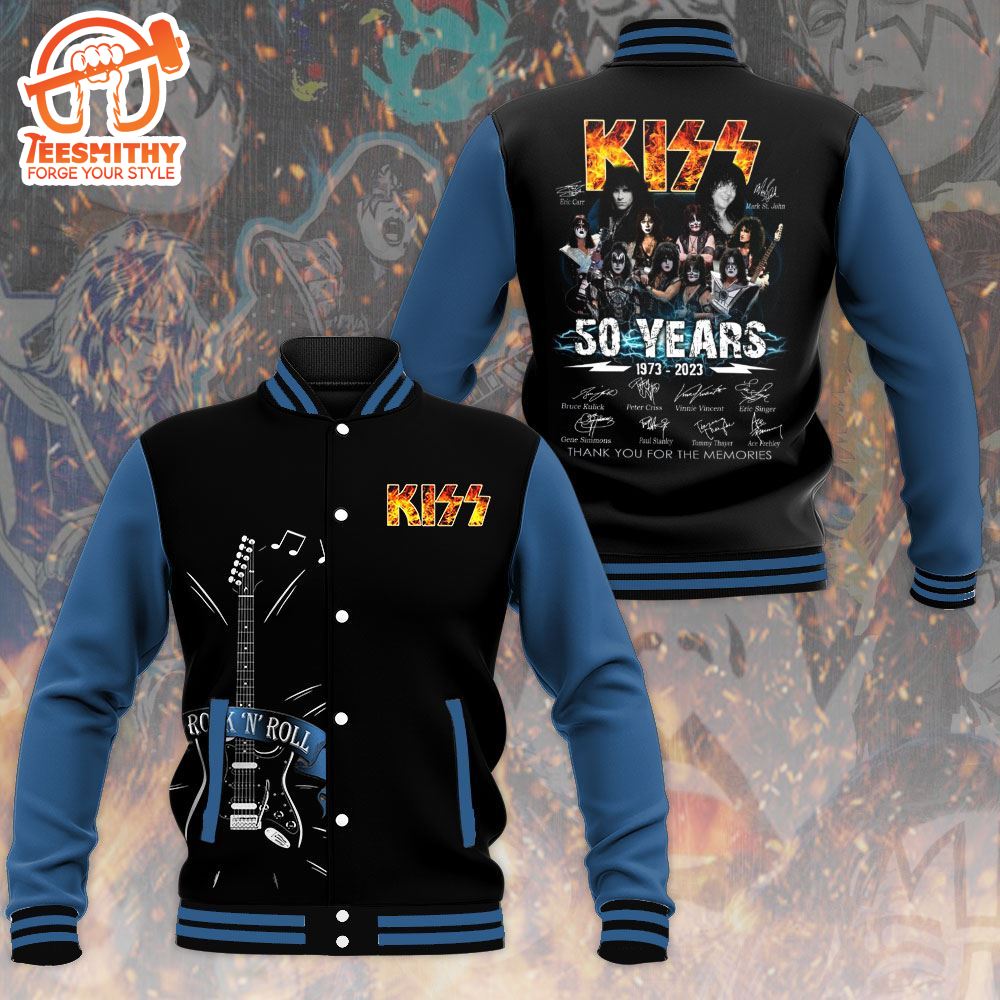 Kiss Band Varsity Jacket Christmas For Fans