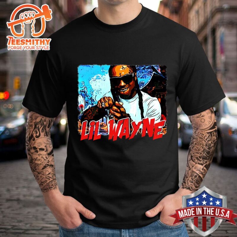 Lil Wayne Best Rapper Alive Portrait T-Shirt