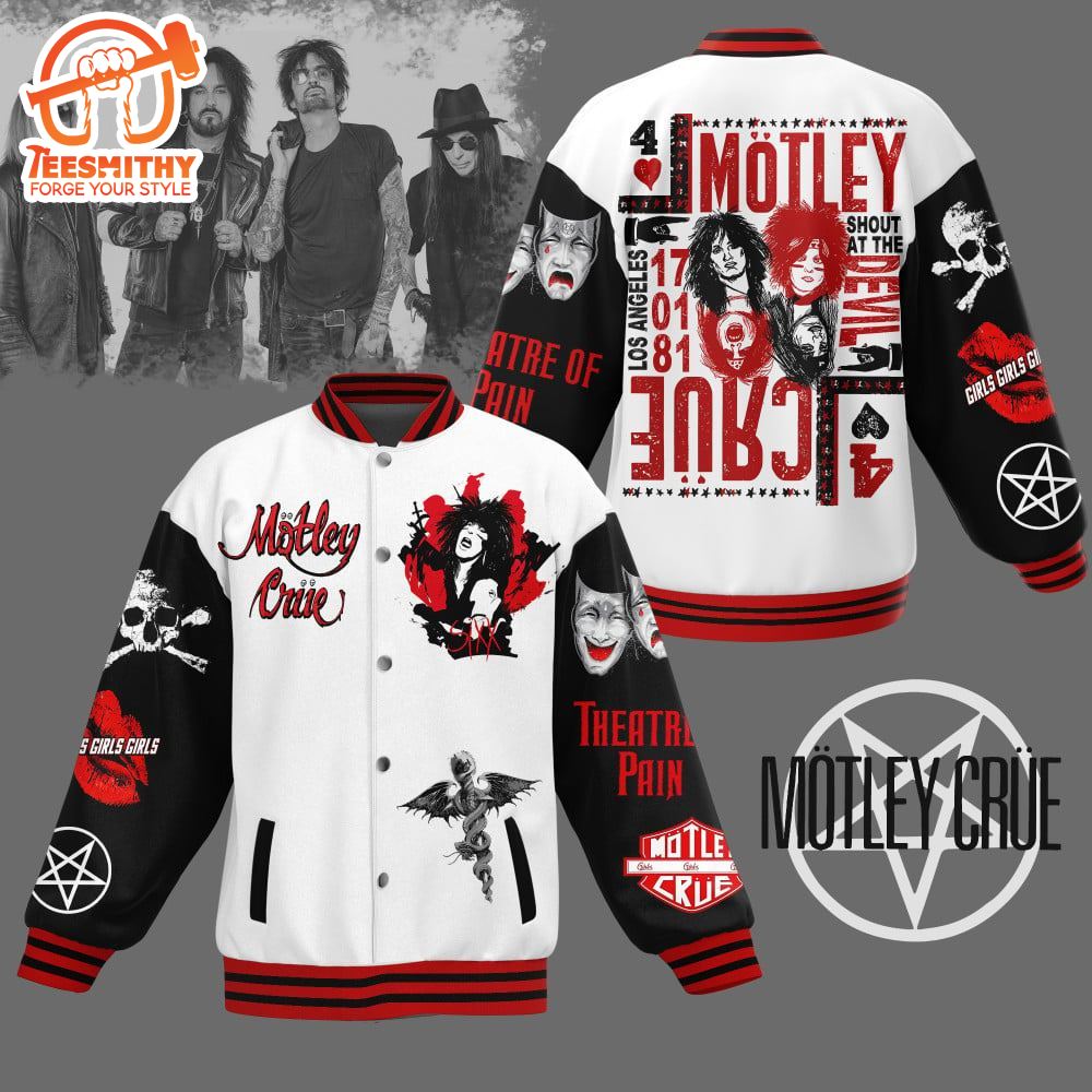 Mötley Crüe Varsity Jacket Christmas For Fans