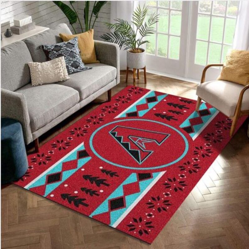 MLB Arizona Diamondbacks Area Rug Carpet Living Room Rug Home Us Decor