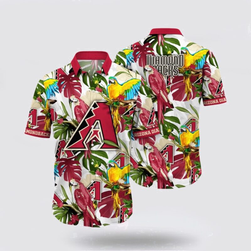 MLB Arizona Diamondbacks Hawaiian Shirt Celebrate Summer In Style For Fan