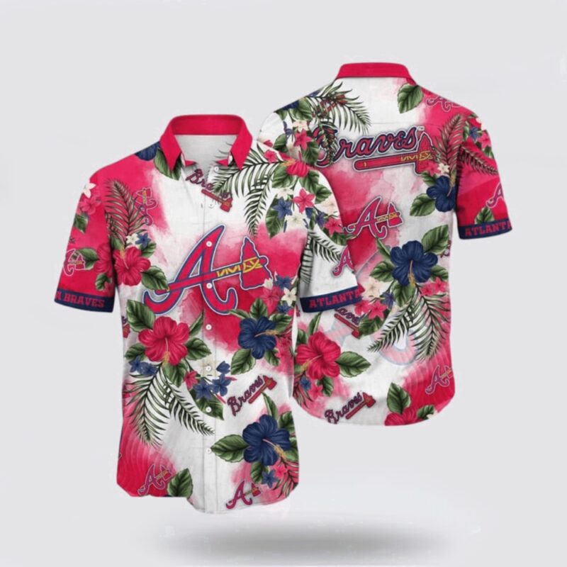 MLB Atlanta Braves Hawaiian Shirt Dive Into Tropical Style For Fans