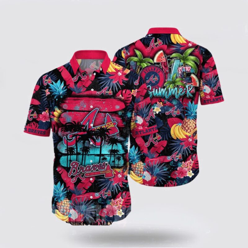MLB Atlanta Braves Hawaiian Shirt Embrace The Energetic Summer With Fashionable For Fans