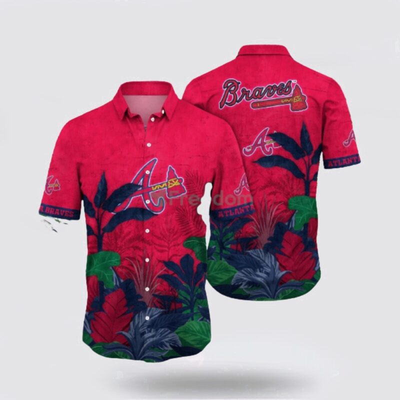 MLB Atlanta Braves Hawaiian Shirt Explore Ocean Vibes With Unique Tropical Fashion For Fans