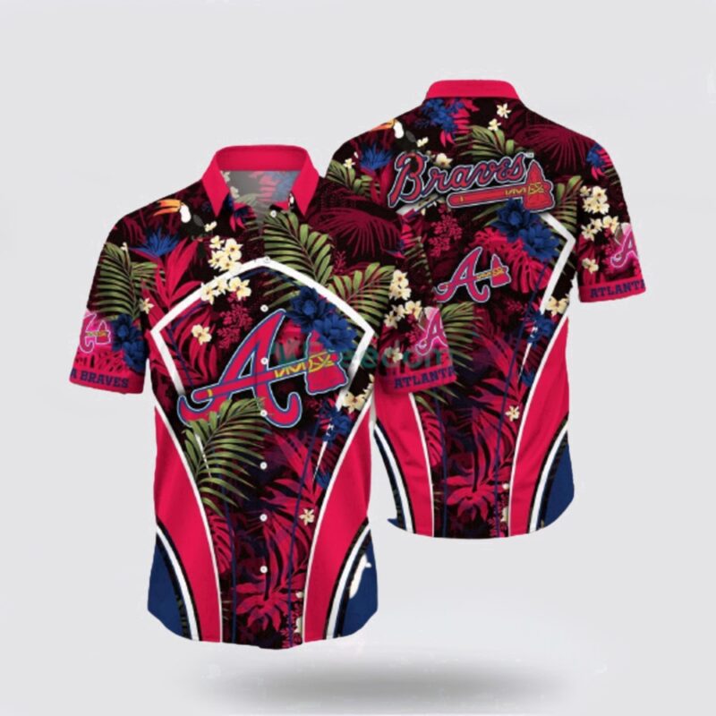 MLB Atlanta Braves Hawaiian Shirt Let Your Imagination Soar In Summer With Eye-Catching For Fans