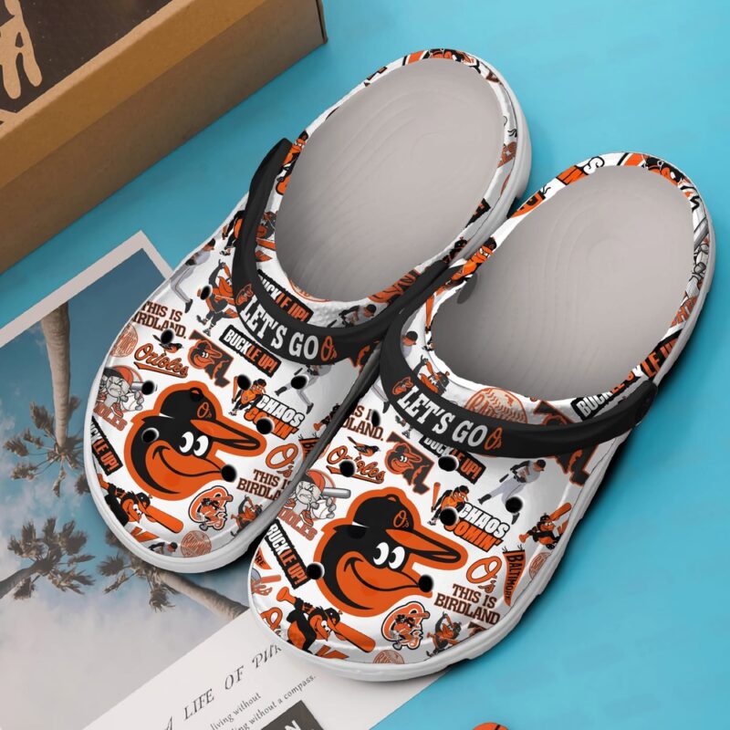 MLB Baltimore Orioles Crocs Shoes Baltimore Orioles Team Gifts For Men Women And Kids
