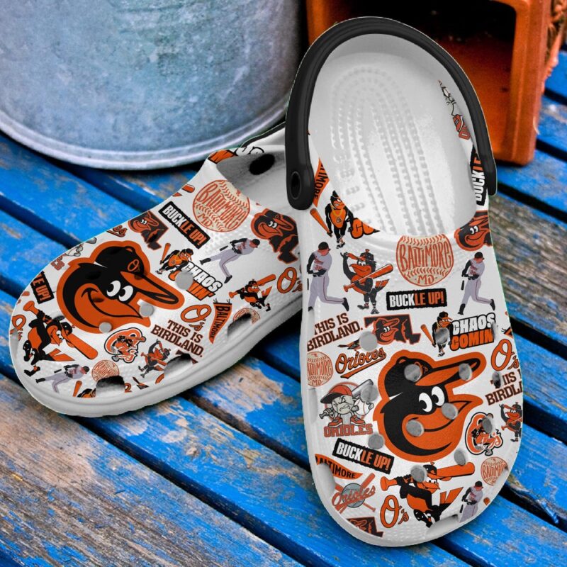 MLB Baltimore Orioles Crocs Shoes Baltimore Orioles Team Gifts For Men Women And Kids