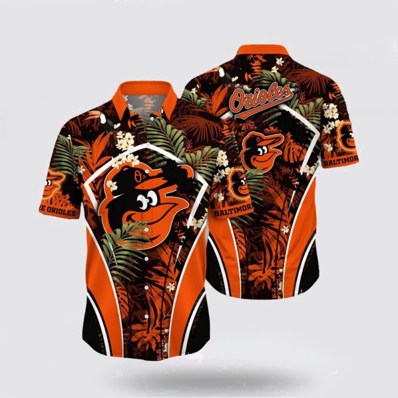 MLB Baltimore Orioles Hawaiian Shirt Celebrate Summer In Style For Fans