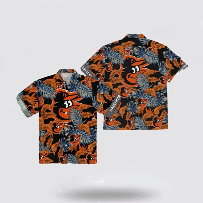 MLB Baltimore Orioles Hawaiian Shirt Escape To Paradise Your Ultimate Tropical For Fans