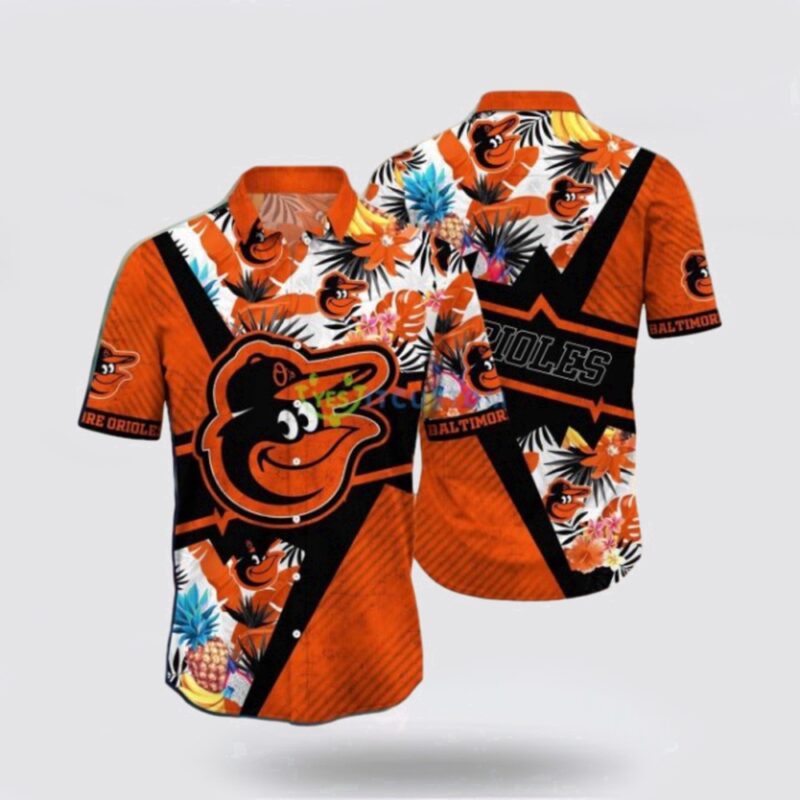 MLB Baltimore Orioles Hawaiian Shirt Free Your Spirit With Cool Coastal Fashion For Fans
