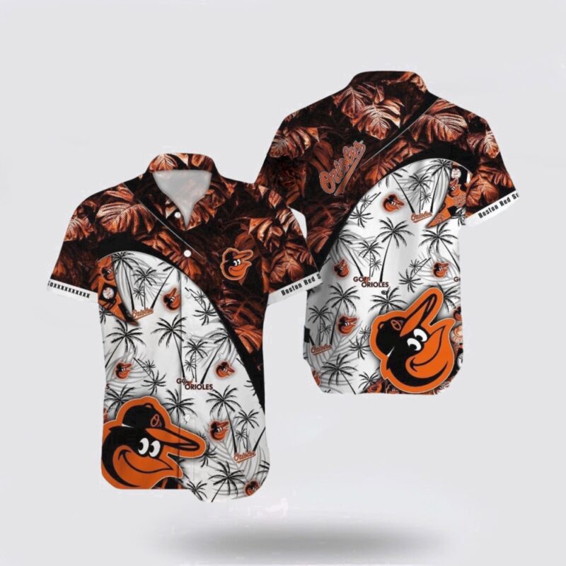 MLB Baltimore Orioles Hawaiian Shirt Swaying With Palms Reveals The Charm For Fans