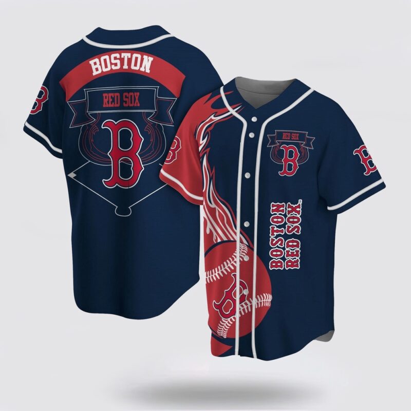 MLB Boston Red Sox Baseball Jersey Classic For Fans Jersey