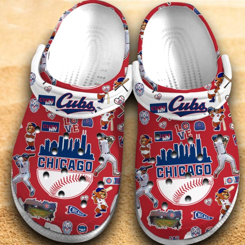 MLB Chicago Cubs Crocs Shoes Chicago Cubs Footwear For Men Women And Kids