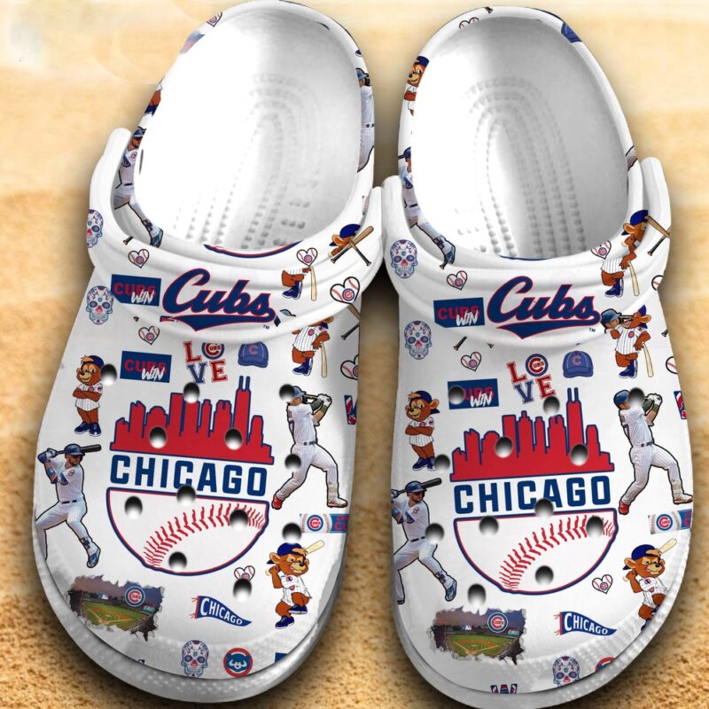 MLB Chicago Cubs Crocs Shoes Cubs Gifts For Men Women And Kids
