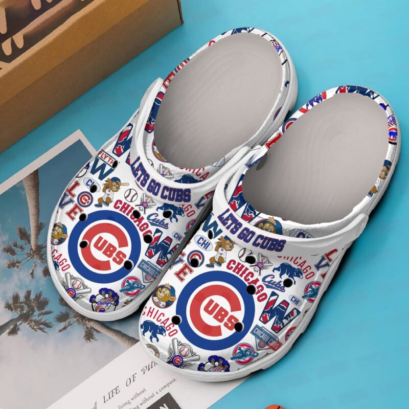 MLB Chicago Cubs Crocs Shoes Cubs Merchandise For Men Women And Kids
