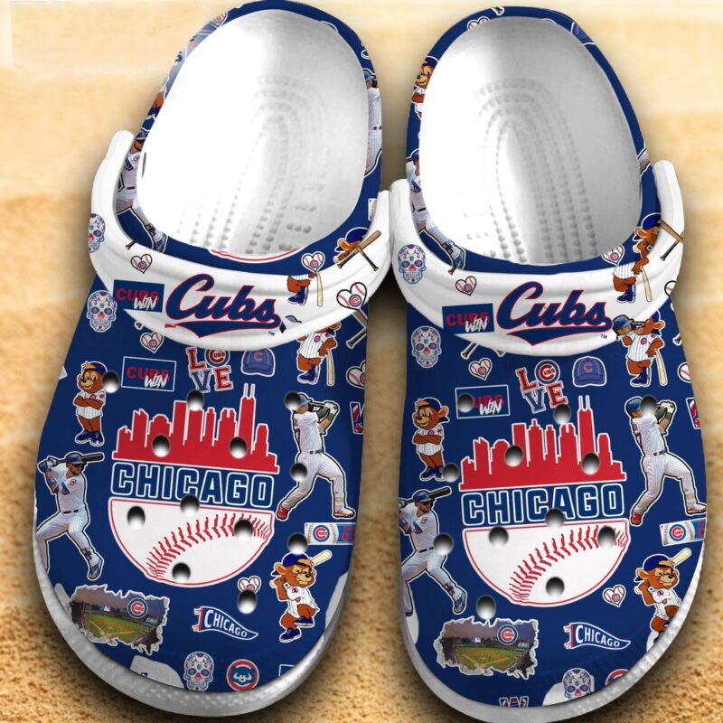 MLB Chicago Cubs Crocs Shoes For Men Women And Kids