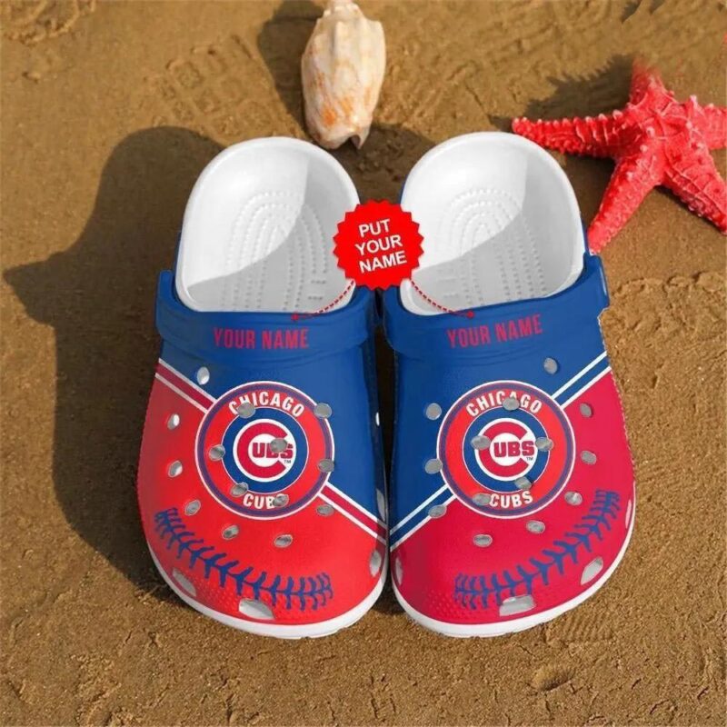 MLB Chicago Cubs Personalized For Mlb Fans Crocs Crocband Clog