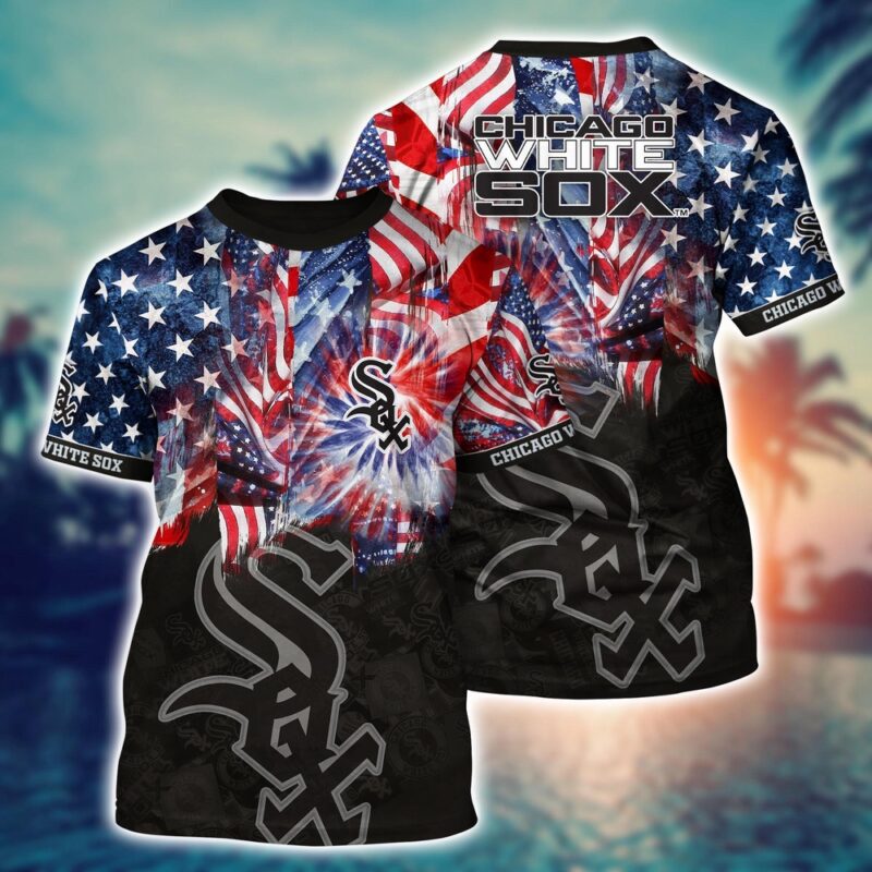 MLB Chicago White Sox 3D T-Shirt Hawaiian Heatwave For Fans Sports