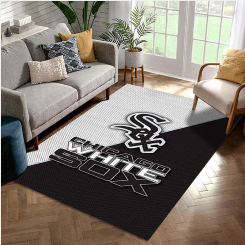 MLB Chicago White Sox Area Rug Bedroom Rug Home US Decor