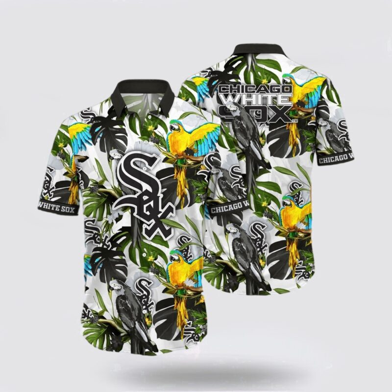 MLB Chicago White Sox Hawaiian Shirt Set Your Spirit Free With The Breezy For Fans