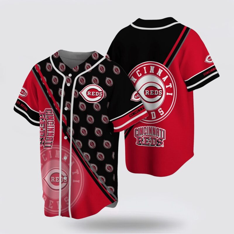MLB Cincinnati Reds Baseball Jersey Simple Design For Fans Jersey