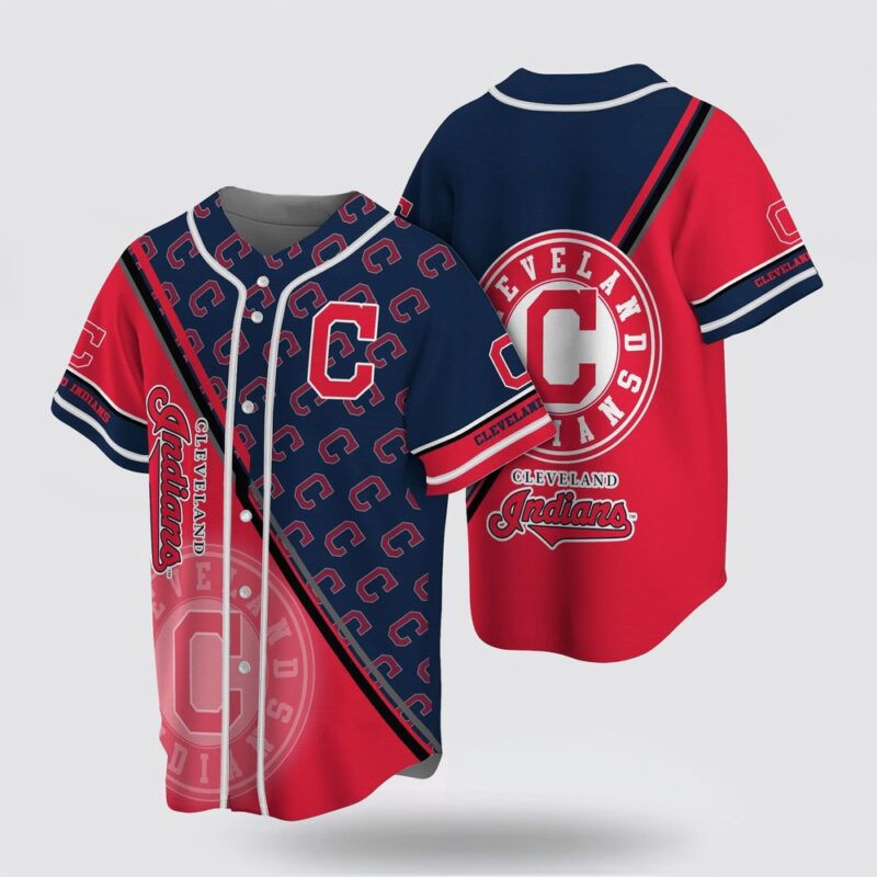 MLB Cleveland Indians Baseball Jersey Suitable For Many Occasions For Fans Jersey