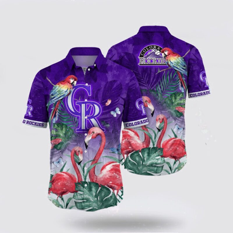 MLB Colorado Rockies Hawaiian Shirt Feel The Aloha Spirit For Fans