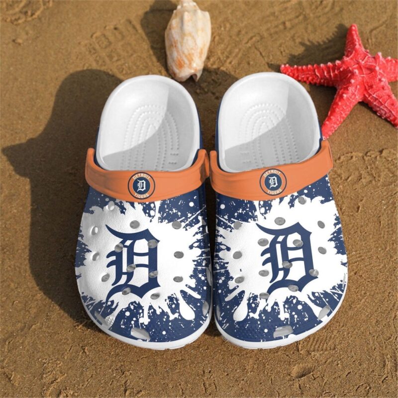 MLB Detroit Tigers Crocs Clog Shoescrocband Clogs Comfy Foot For Fan Baseball