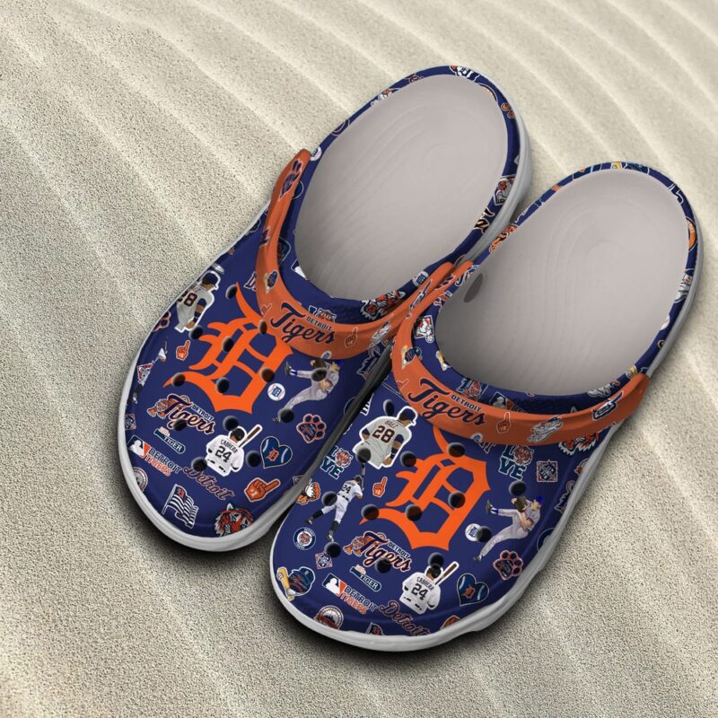 MLB Detroit Tigers Crocs Tigers Footwear For Men Women And Kids