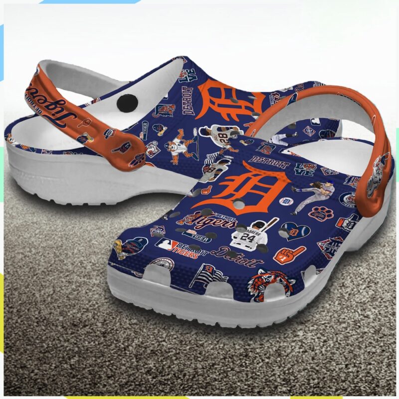 MLB Detroit Tigers Crocs Tigers Footwear For Men Women And Kids