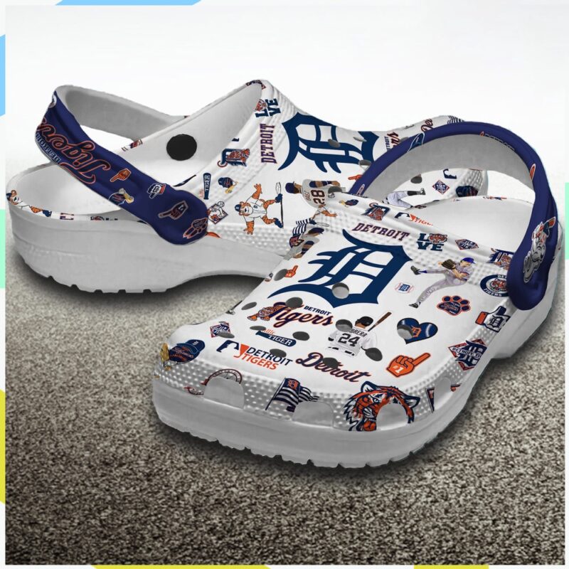 MLB Detroit Tigers Crocs Tigers Team Gifts For Men Women And Kids