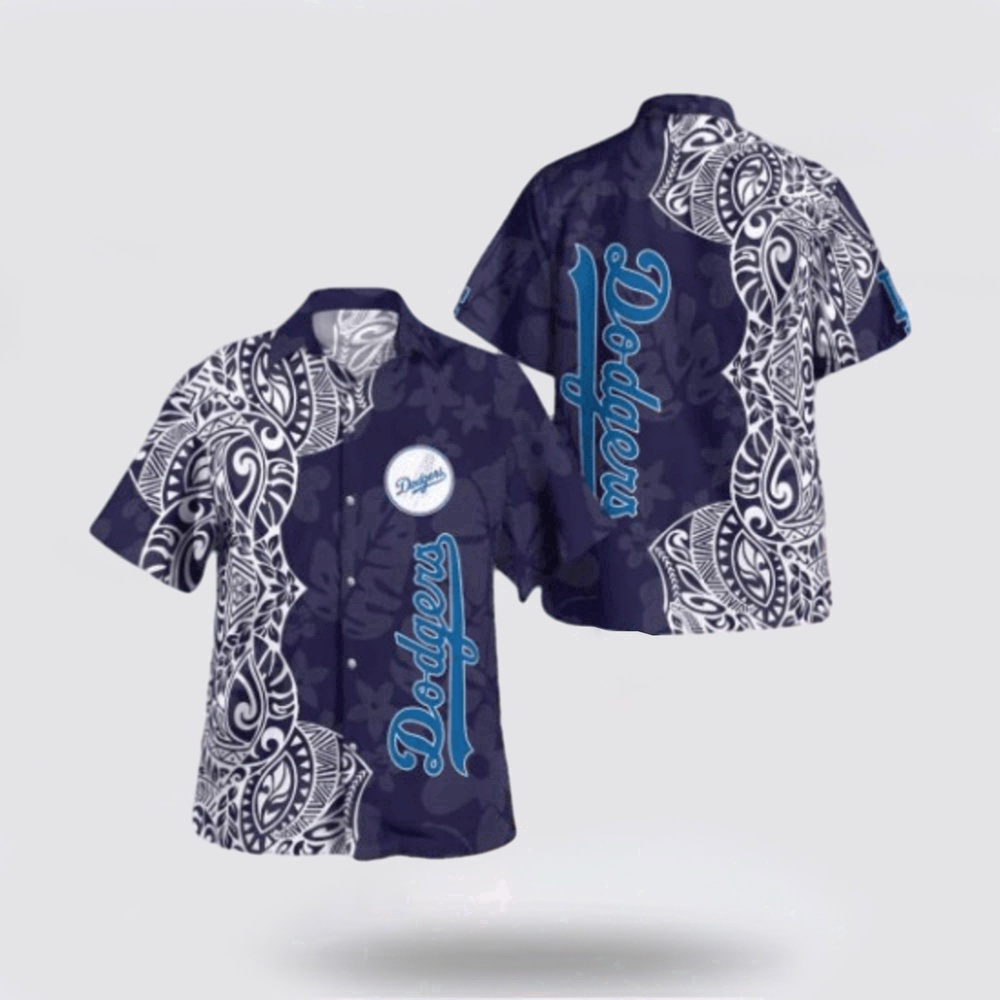 MLB Dodgers Tropical Hawaiian Shirt Sunny Fashion Shine In The Trendy Coastal Collection For Fans