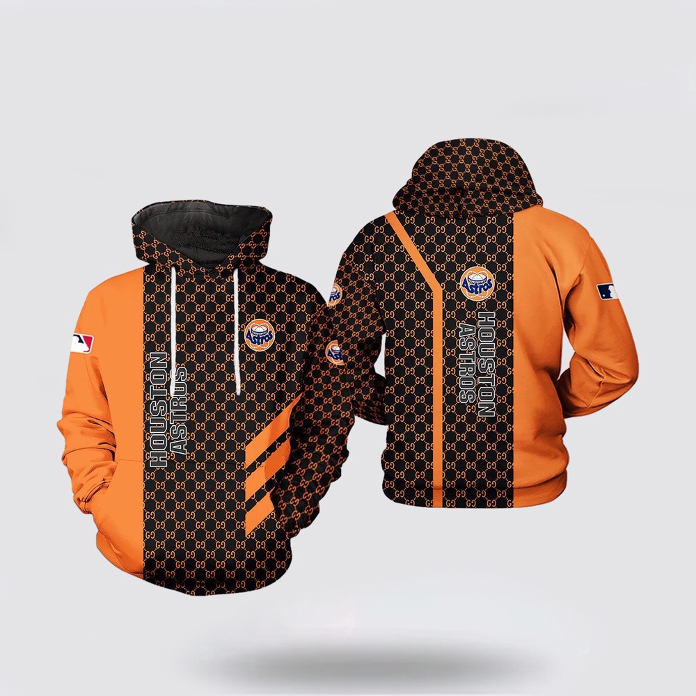 MLB Houston Astros 3D Hoodie Set Your Spirit Free For Fan MLB