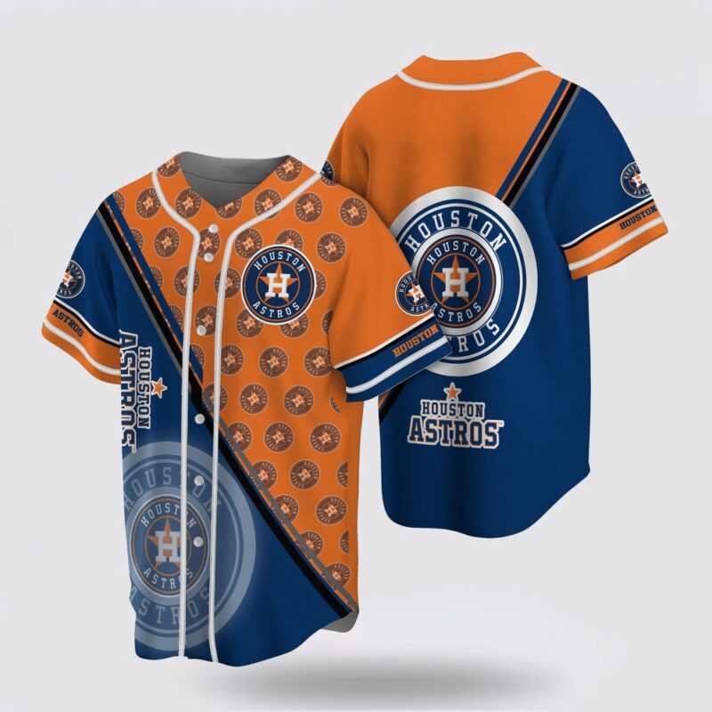 MLB Houston Astros Baseball Jersey Classic Design For Fans Jersey