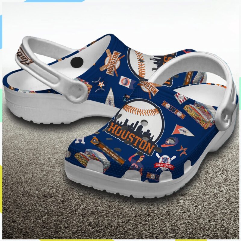 MLB Houston Astros Crocs Shoes Astros Gear For Men Women And Kids