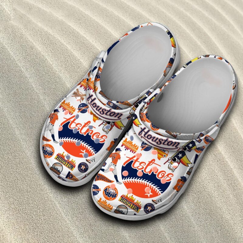 MLB Houston Astros Crocs Shoes Astros Gifts For Men Women And Kids